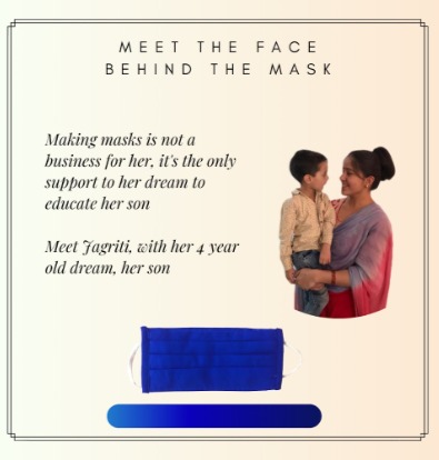 Meet the face behind the mask &mdash; Jagriti and her son